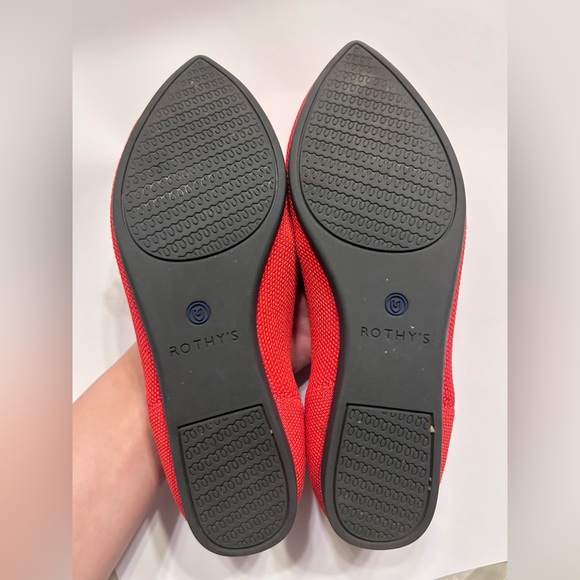 Red “the point” Rothy’s - Picture 3 of 4